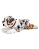 pluche-australian-shepherd-met-riem-60cm